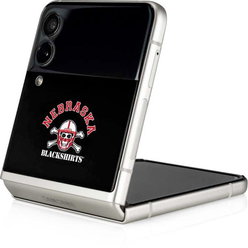 University of Nebraska Blackshirts Galaxy Z Flip4 5G Skin